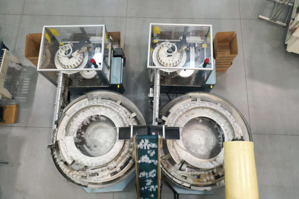 Over molding factory machinery